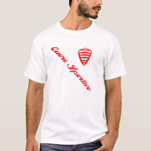 T-shirt sportif de Cuore Sportivo de coeur d'alpha