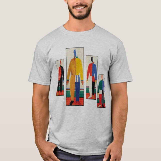 T-shirt Sportifs par Kazimir Malevich (Devant)