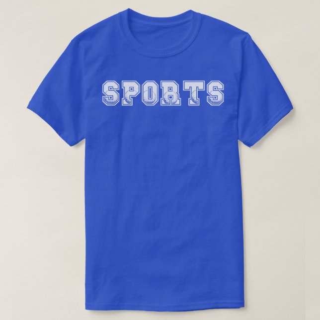 T-shirt Sports 8 (Design devant)