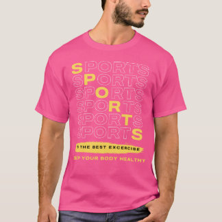 T-shirt Sports amis pour toujours vintage