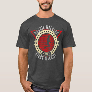 T-shirt Sports Athletes Walking vintage funny
