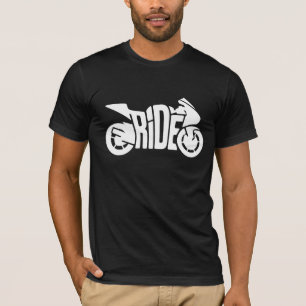 T-shirt Sports Bike RIDE 