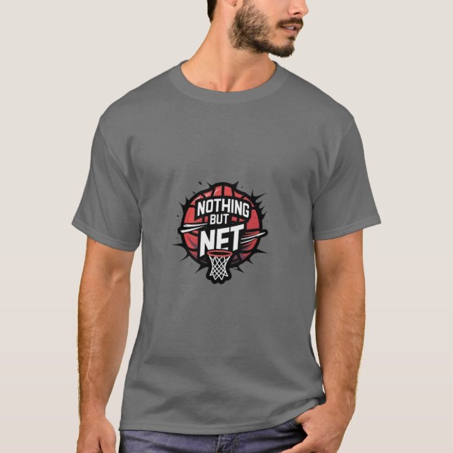 T-shirt Sports cool Tee for Hoops Fans (Devant)