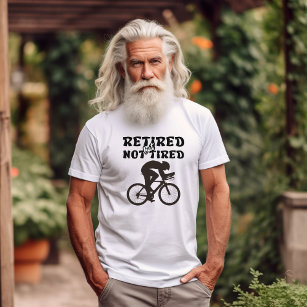 T-shirt Sports cyclistes à la retraite à la retraite à la 