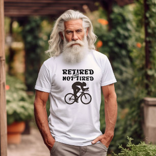 T-shirt Sports cyclistes à la retraite à la retraite à la 
