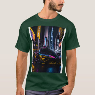 T-shirt Sports Dark Neon en japonais Neon City 8
