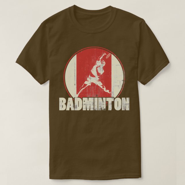 T-shirt Sports de Badminton T 2 (Design devant)