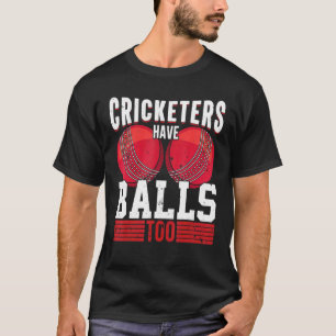T-shirt Sports De Cricketer Style De Vie Cricket Et Athlèt