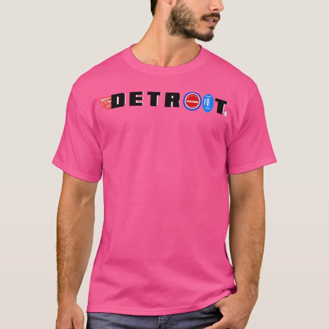 T-shirt Sports de Détroit (Devant)