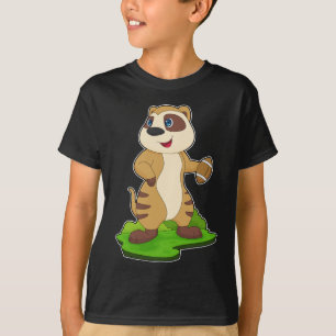 T-shirt Sports de football américain de Meerkat