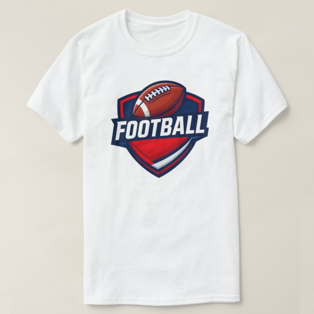 T-shirt Sports de football américains modernes (Design devant)