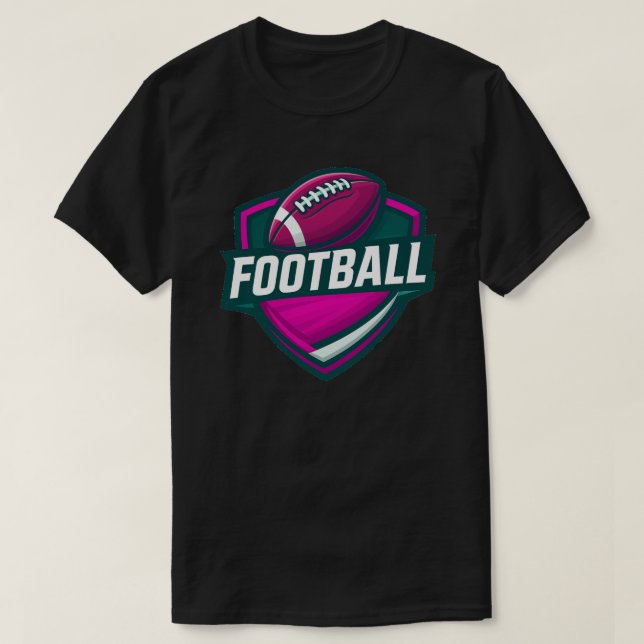 T-shirt Sports de football américains modernes (Design devant)