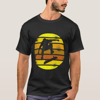 T-shirt Sports de skateboard de style rétro vintage 1