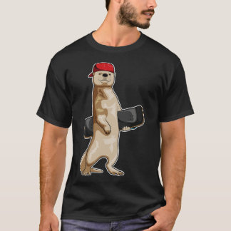 T-shirt Sports de skateboard Otter Skater