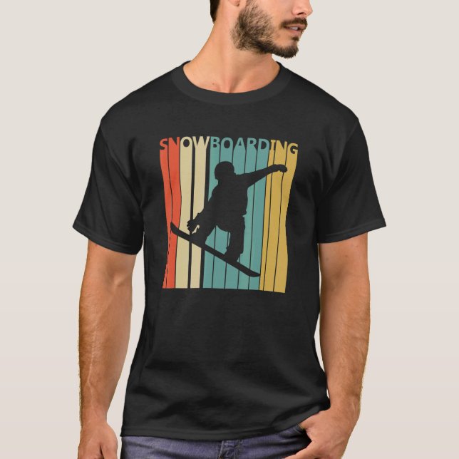 T-shirt Sports de snowboard (Devant)