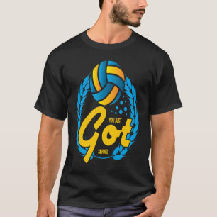 T-shirt Sports De Volley-Ball Vous Êtes Servi