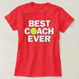T-shirt Sports d'entraîneur du tennis des femmes les