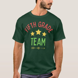 T-shirt Sports d'équipe de cinquième année bleu drôle