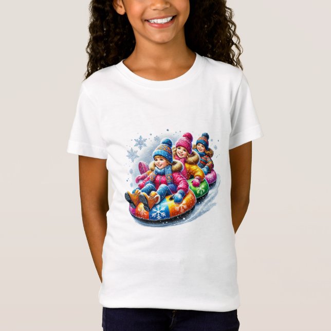 T-Shirt Sports d'Hiver (Devant)