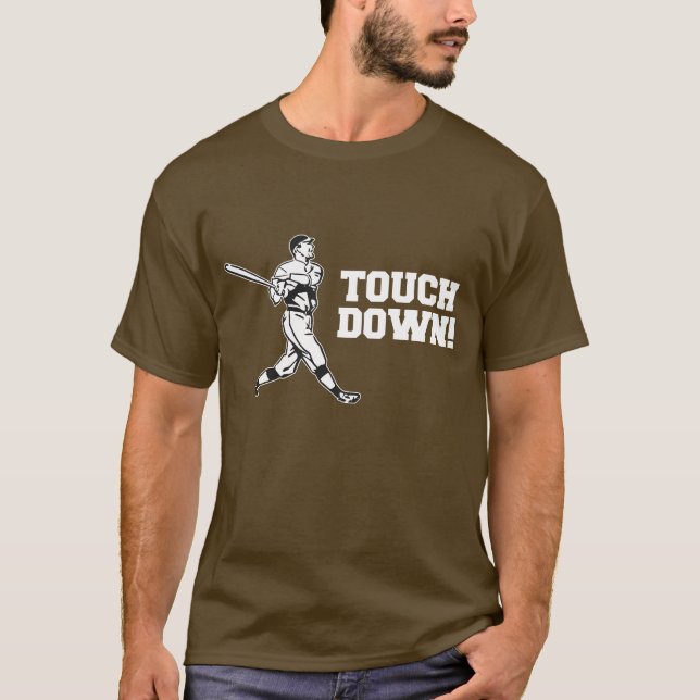 T-shirt Sports du football de base-ball de Homerun de (Devant)