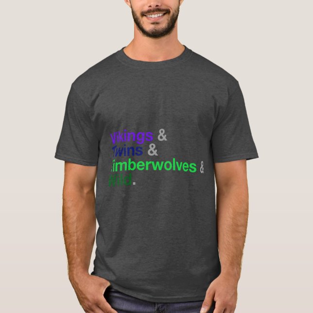 T-shirt Sports du Minnesota (Devant)