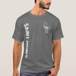 T-shirt Sports esthétiques de Saint John drôle rétro