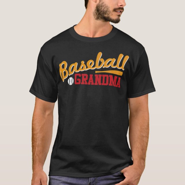 T-shirt Sports Granny Baseball Grandma Sports allstar s ba (Devant)