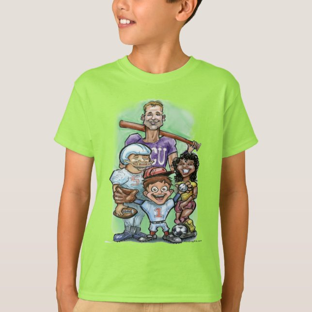 T-shirt Sports jeunesse (Devant)