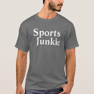 T-shirt Sports Junkie Mens Dk Grey