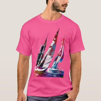 T-shirt Sports nautiques voile 1