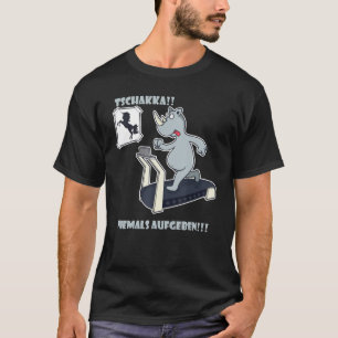T-shirt sports pour l'entraînement tapis roulant motiver a