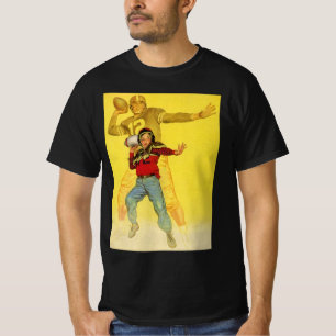 T-shirt Sports Vintage, garçon futur quart-arrière de foot