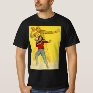 T-shirt Sports Vintage, garçon futur quart-arrière de foot