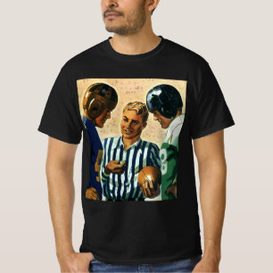 T-shirt Sports vintages, Football Arbitre Coin Toss