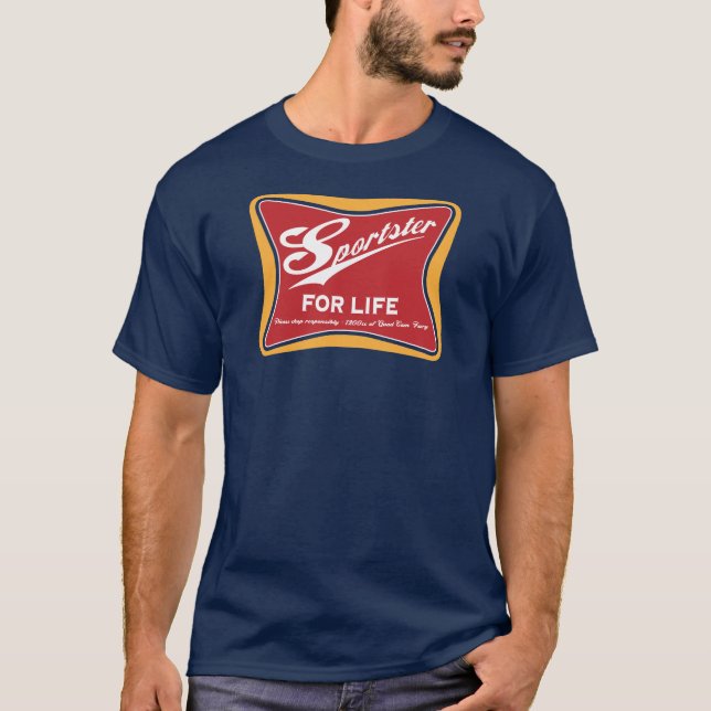 T-shirt Sportster pendant la vie (Devant)