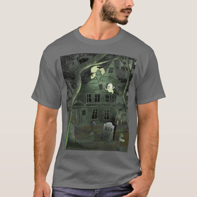 T-shirt Spot the Difference : Gabbie le fantôme (Devant)