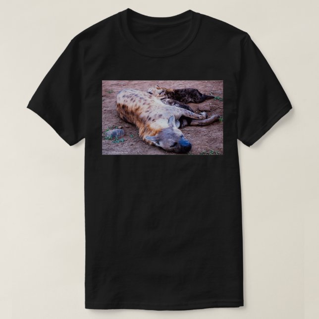 T-shirt SPOTTED HYENA Crocuta crocuta (Design devant)