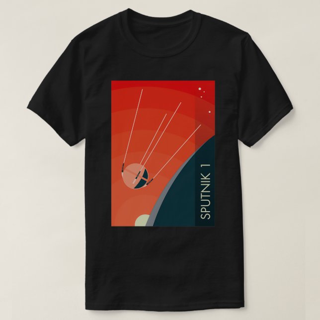 T-shirt Spoutnik (Design devant)