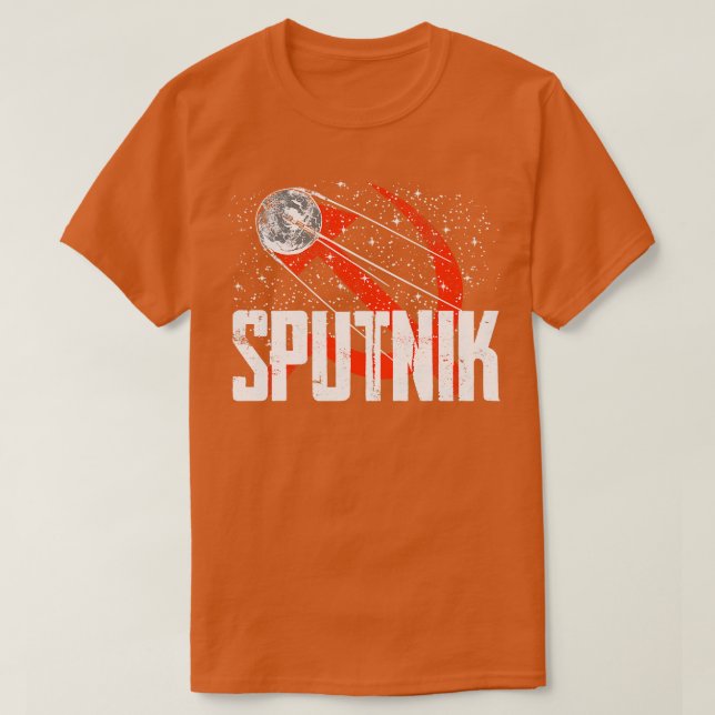 T-shirt Spoutnik 1 Satellite Union soviétique 1957 10 (Design devant)