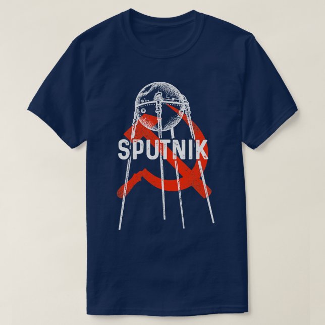 T-shirt Spoutnik 1 Satellite Union soviétique 1957 2 (Design devant)