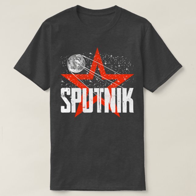 T-shirt Spoutnik 1 Satellite Union soviétique 1957 9 (Design devant)