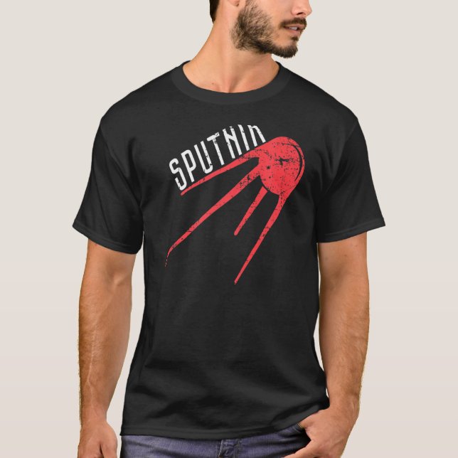 T-shirt Spoutnik Ccp Propagation Espace (Devant)