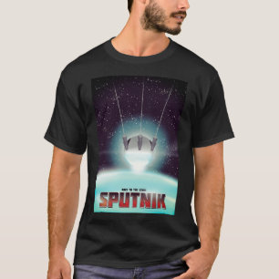 T-shirt Spoutnik "course vers les étoiles"