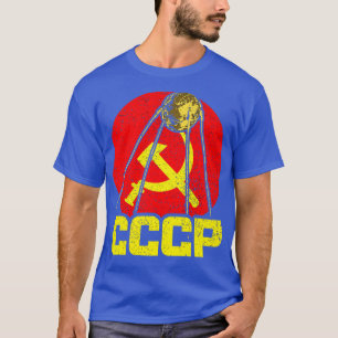 T-shirt Spoutnik Satellite CCCP