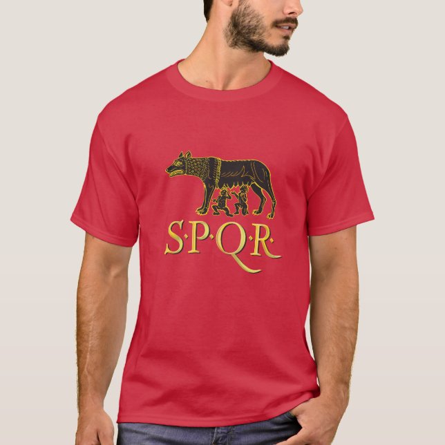 T-SHIRT SPQR (Devant)