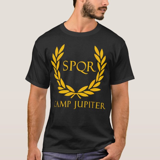 T-shirt Spqr Senatus Populus Que Romanus Camp Jupiter (Devant)