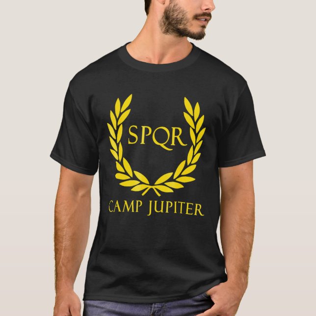 T-shirt Spqr Senatus Populus Que Romanus Camp Jupiter (Devant)