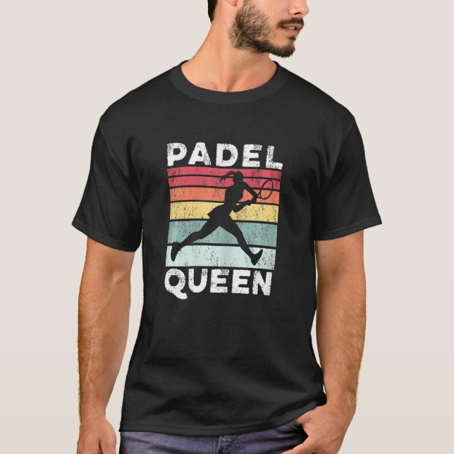 T-shirt Sprateuse de tennis Queen Padel pour femmes (Devant)
