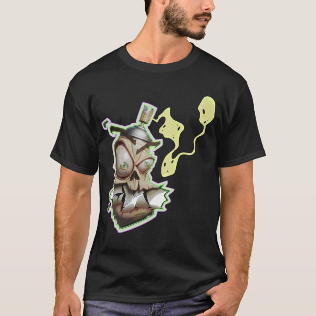T-shirt spray psicodelico Camiseta (Devant)