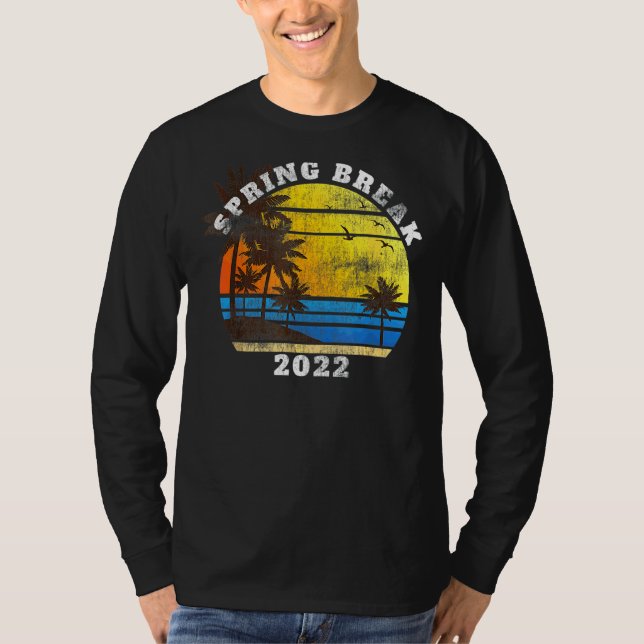 T-shirt Spring Break 2022 Beach Matching Group Party (Devant)